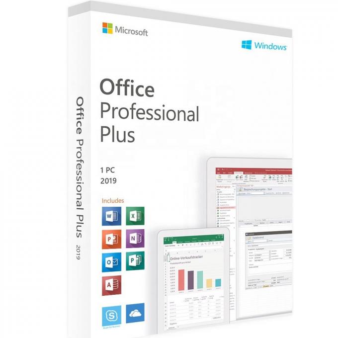 Microsoft Office-Berufs- Plus-Produkt-Schlüssel-echter Lizenz-Schlüssel 2019