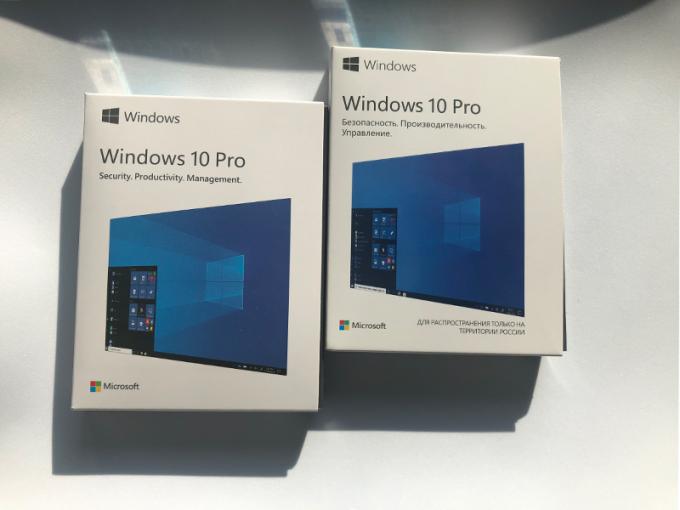 Einzelhandels-Prokasten USB Windows 10 professioneller voller Versions-64bit + Lizenz-Schlüssel
